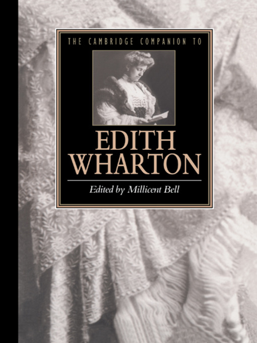 Title details for The Cambridge Companion to Edith Wharton by Millicent Bell - Available